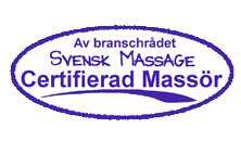 Svensk massage certifierad massör Örebro Hallsberg